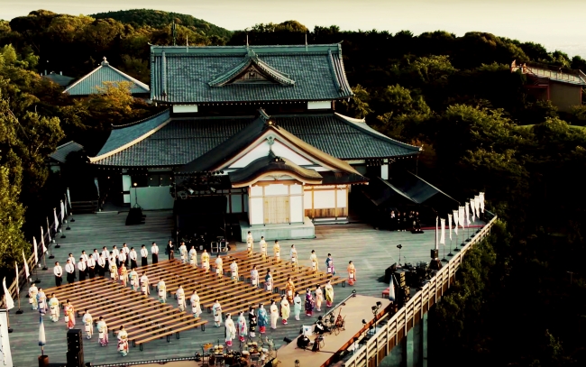 京都が誇る歴史的文化遺産「将軍塚青龍殿」 での第4回「きょうといちえ（※4）」 （2018年）