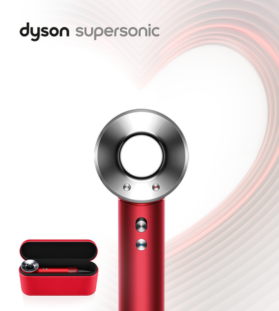 Love in the Air！ダイソンのテクノロジーを愛の風にのせて、レッドモデルのDyson Supersonic IonicとDyson