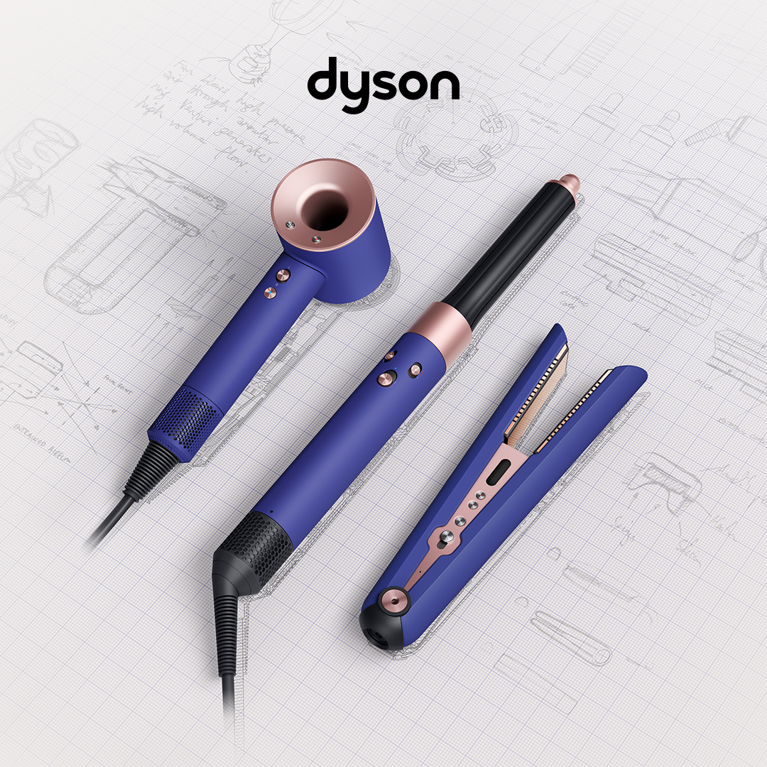Dyson Airwrap™ Complete(ダイソンエアラップ コンプリート) ニッケル フューシャ HS01 COMP FN [中古][良い(B)]