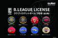 B.LEAGUE LICENSE クラブバスケットボールをスポーツデポ・アルペンにて限定発売