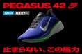 NIKE「PEGASUS 42」が4/9(木)に発売 アルペン限定カラーの展開や試走イベントを実施