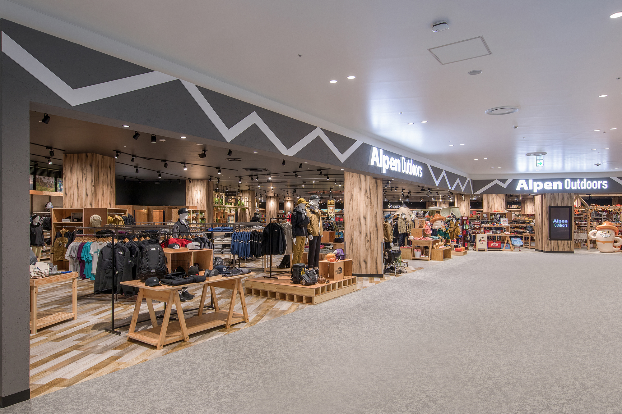 0ブランド3万点以上のアイテム数を誇る 体験型アウトドアショップ Alpenoutdoorsイオンモール浜松市野 店 が21年3月26日 金 オープン 株式会社アルペンのプレスリリース