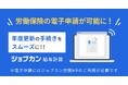 労働保険の年度更新手続きをスムーズに!『ジョブカン給与計算』、労働保険の年度更新を電子申請可能に