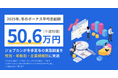 2025年の賞与平均支給額、速報値は「506,547円」「ジョブカン」が冬季賞与の実態調査を性別・年齢別・企業規模別に実施