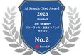 Workshipが、AIに最も引用されたサービスを表彰するAI Search Cited Award 2026 上期にて第2位を受賞しました