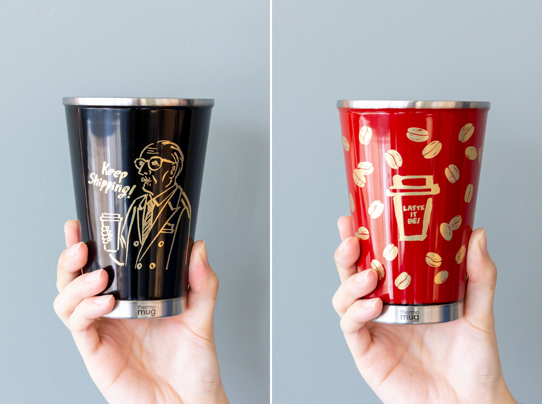 伝統の漆に現代のイラストを載せた新たな保冷タンブラー 土直漆器 Thermo Mugオリジナルコラボ モデルを発売 株式会社ラフリンクルズのプレスリリース