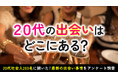 20代社会人の出会い事情を調査｜9割が「出会い減少」を実感、恋人と出会った場所はマッチングアプリが最多（ハッピーメール調べ）