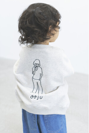 【ooju×長場雄】sweatshirt (for kids) ￥6,490