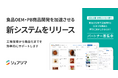 シェアシマ、食品OEM・PB商品開発を加速させる新システムをリリース
