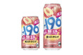 「－１９６(イチキューロク)無糖〈桃スパークリング〉」期間限定新発売