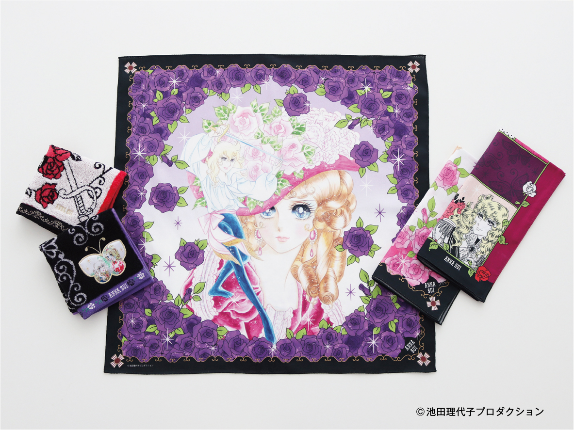 11月3日はハンカチーフの日 池田理代子先生の名作 ベルサイユのばら と Anna Sui コラボレーション企画 ブルーミング中西株式会社のプレスリリース