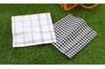 ベーシックだけどひとひねり!タックを効かせたチェック柄ハンカチが登場
