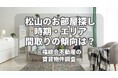 【愛媛・松山】賃貸物件への反響を三福綜合不動産が調査