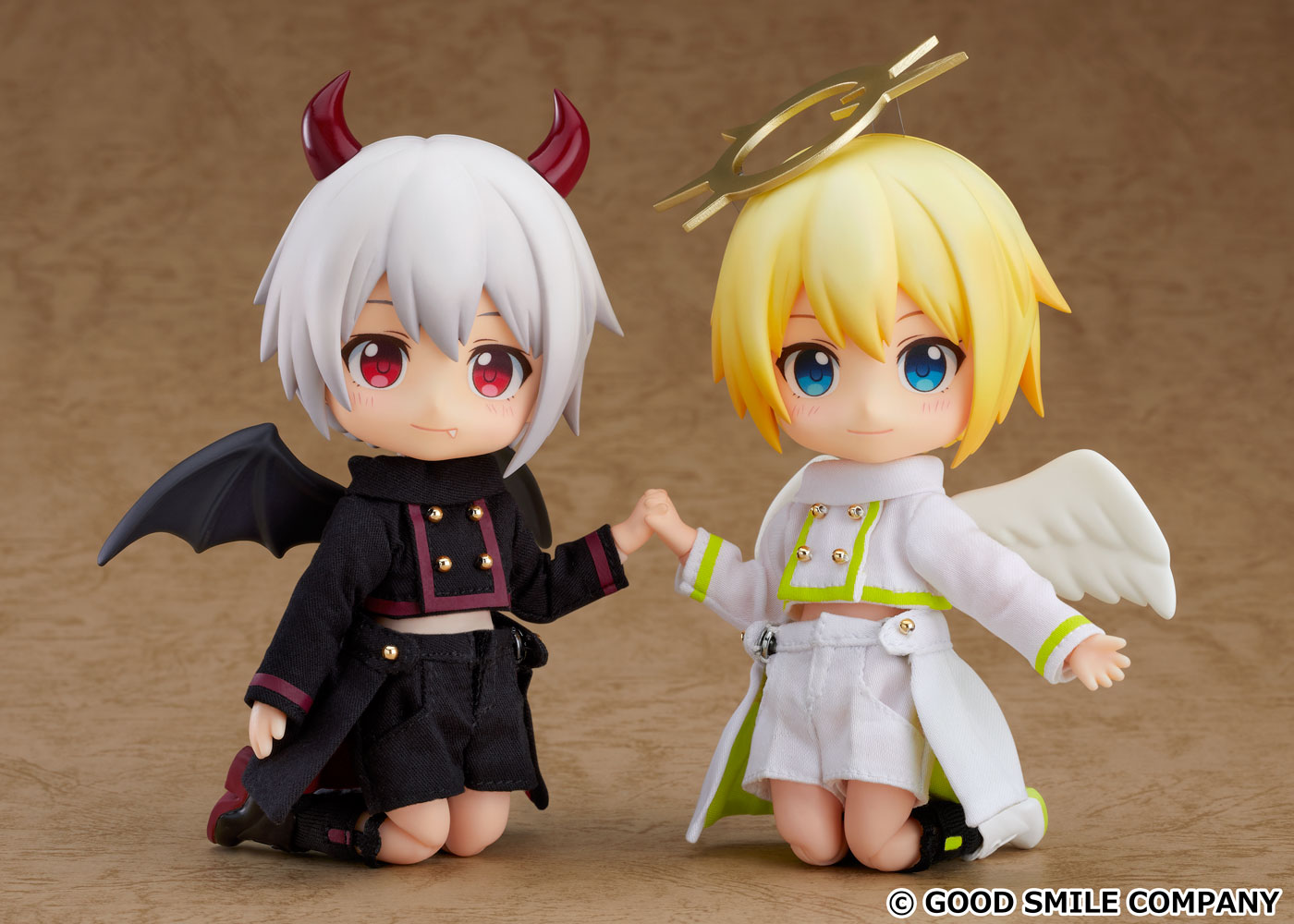 豊富な可動が楽しめる「ねんどろいどどーる」より、新作オリジナルキャラクター「天使：シエル」「悪魔：ベルク」が登場！