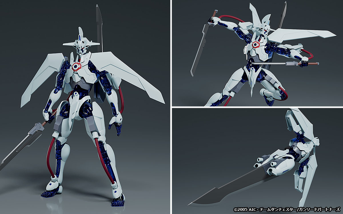 初プラキット化 変形再現 Tvアニメ ガン ソード 主役機 ダン オブ サーズデイ が組立てキットとなって登場 株式会社グッドスマイルカンパニーのプレスリリース