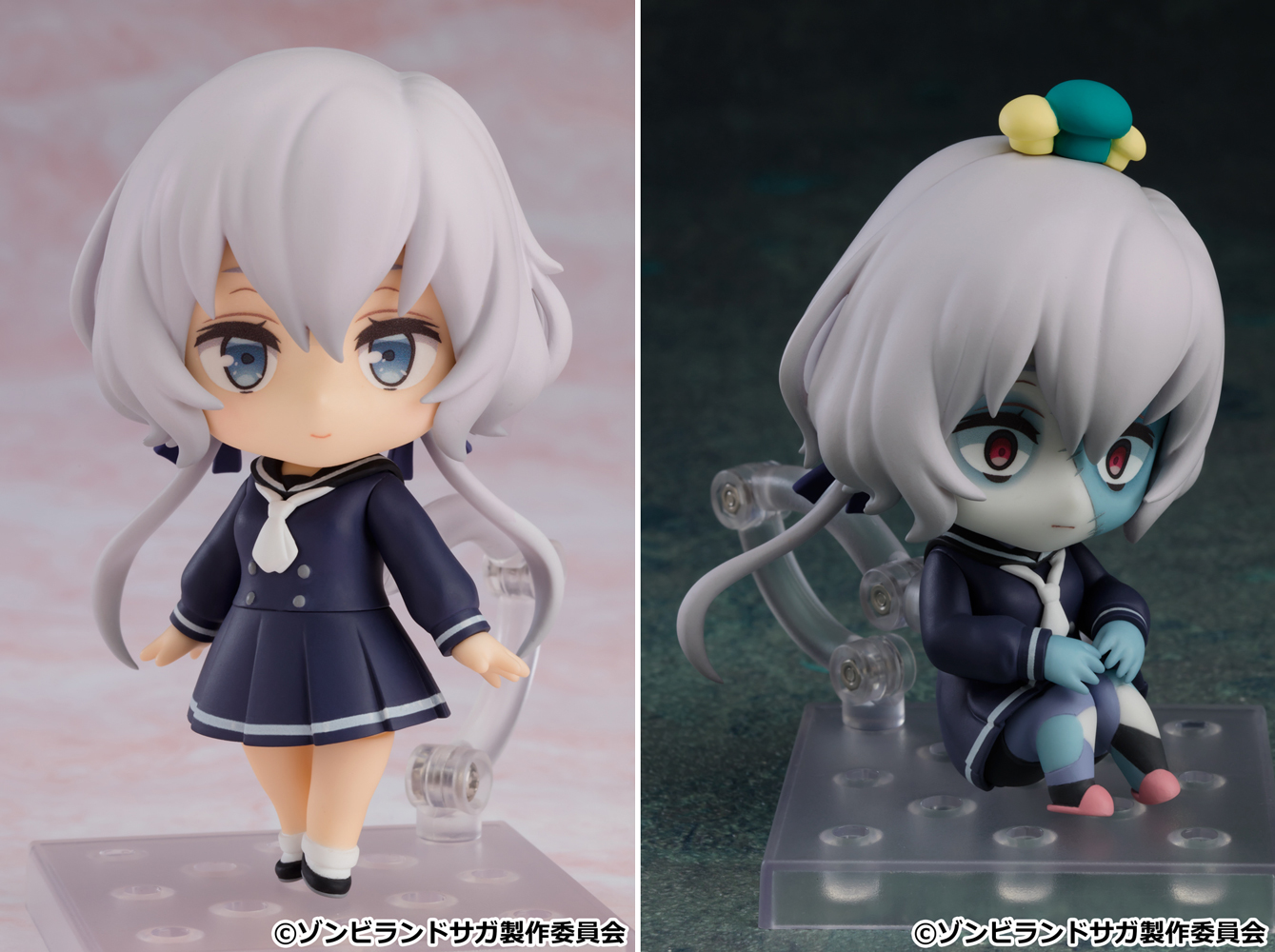 TVアニメ『ゾンビランドサガ』より、ゾンビィ4号こと「紺野純子」が制服姿でねんどろいどになって登場！!