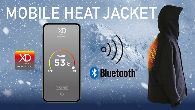 サードオフィス】スマホで温度調節可能！最強のアウター「HEAT JACKET