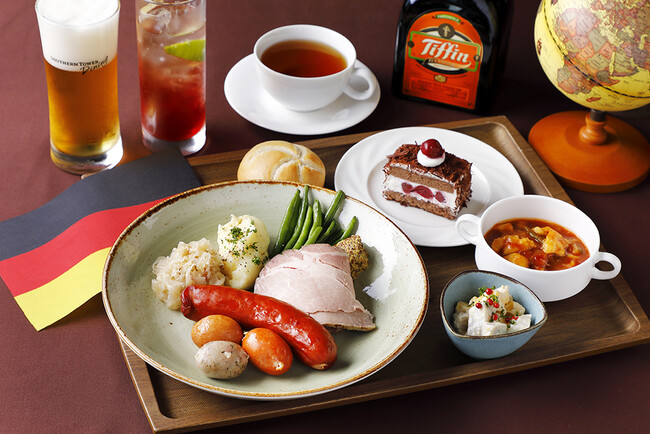 “食” で旅する世界周遊プレート ～中世の街並みが美しい ドイツ連邦共和国～