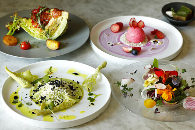 東京野菜が主役の “ベジフルコース” ディナー