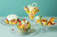 初開催!旬を迎える甘くてジューシーなメロンスイーツが大集合!メロン半玉を器にした豪華サンデーやチーズケーキのようなパフェなど「メロンフェア」2025年5月1日(木)~6月30日(月)