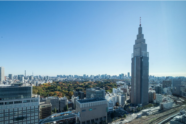 客室の窓から東京の景色をお楽しみください（眺望一例）