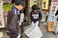 【肉汁餃子のダンダダン】大学生と一緒にゴミ拾い活動