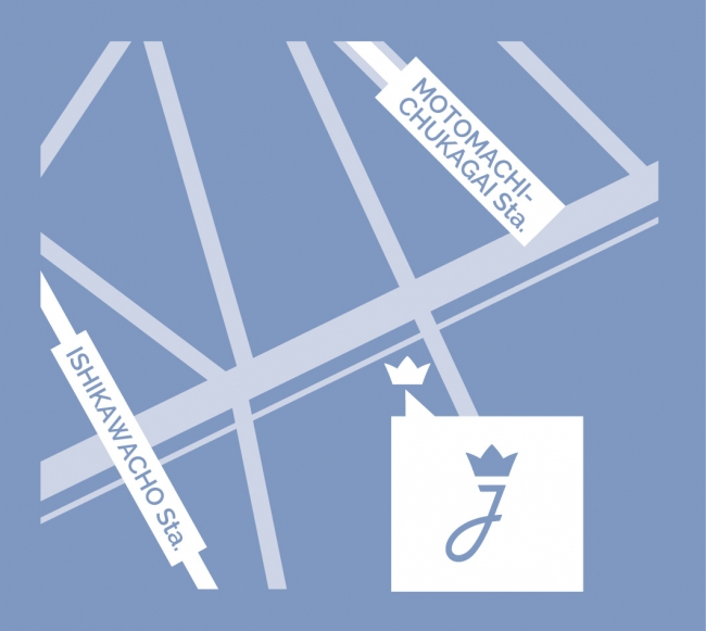 「ジャカディ横浜元町店」地図