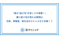 実は“抜け毛”が多いこの季節!春に抜け毛が増える原因は花粉、寒暖差、新生活のストレスなど多数!?