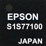 『S1S77100』　パッケージタイプ：SQFN4-24PIN（P-VQFN024-0404-0.50）（表面）