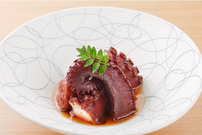 和食レストラン「もんど岬」の人気料理「蛸の柔ら煮」