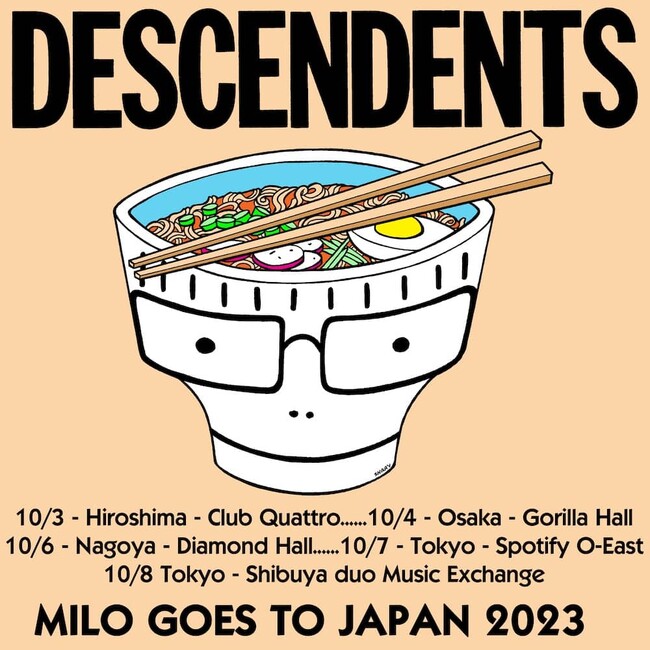 DESCENDENTS来日ツアー記念
