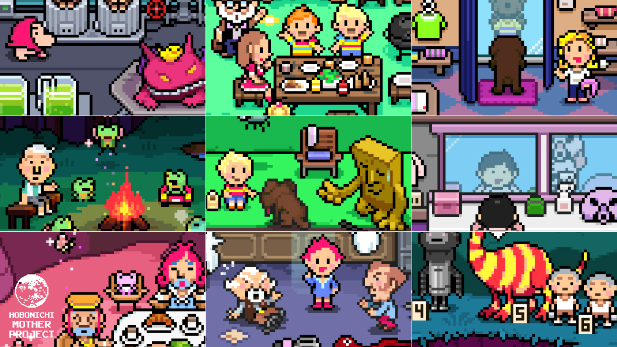 祝 Mother３ 発売15周年 Mother3 の舞台裏 特別なグラフィックを公開します ほぼ日のプレスリリース