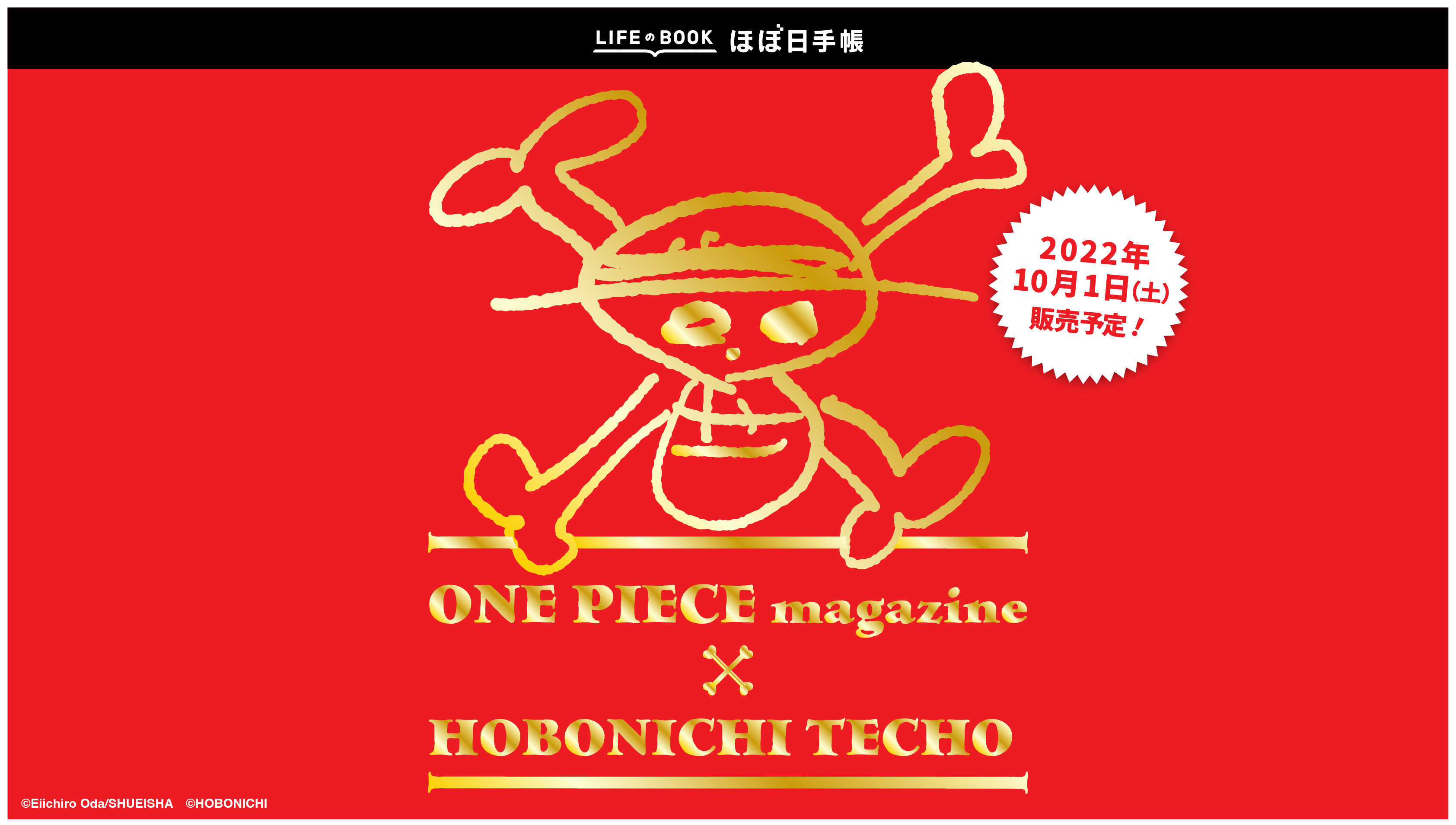大人気マンガ One Piece から365の熱い言葉を収録 One Piece Magazine 版 ほぼ日手帳23発売決定 ほぼ日のプレスリリース