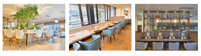 店内内観_左から憩いの樹エリア、離島エリア、大地エリア 店内内観_左から憩いの樹エリア、離島エリア、大地エリア