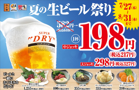 生ビール祭り