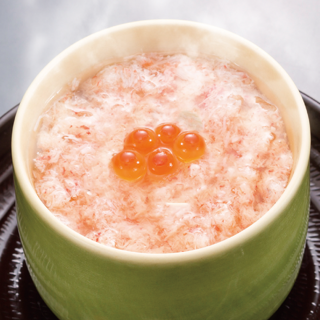かにといくらの茶碗蒸し 540円 かにといくらの茶碗蒸し 540円