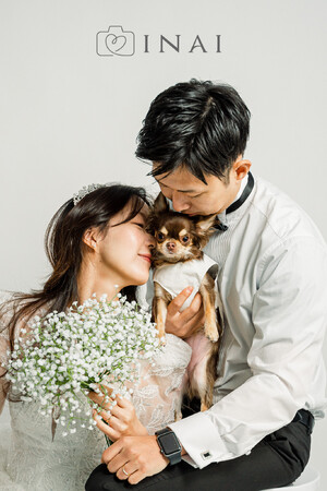 愛犬とのウェディングフォト 愛犬とのウェディングフォト