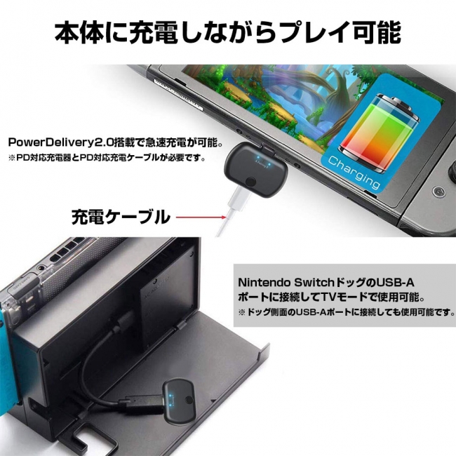 株式会社cio Nintendoswitch Playstation4 Pcに対応したワイヤレスオーディオトランスミッター Bt Tm700 の期間限定セールを開催 株式会社cioのプレスリリース