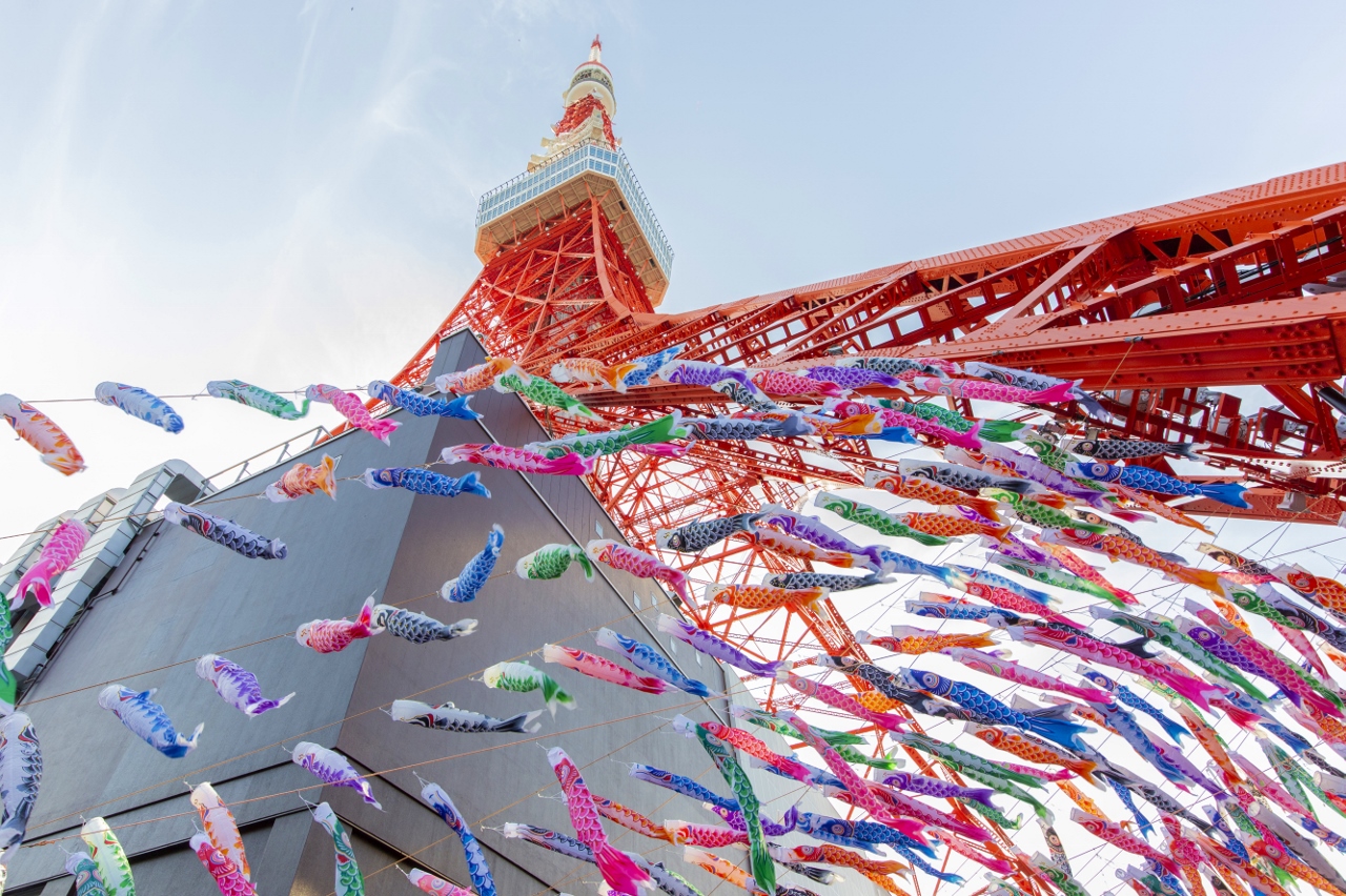 東京タワー春の恒例企画 333匹の鯉のぼり が3月25日 木 よりスタート 株式会社tokyo Towerのプレスリリース