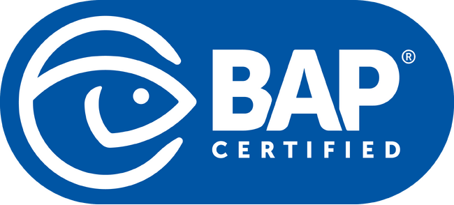 BAP認証のロゴ