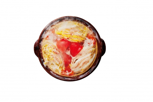 “常陸の輝き”と白菜のミルフィーユ鍋 【MUS MUS】1,600円