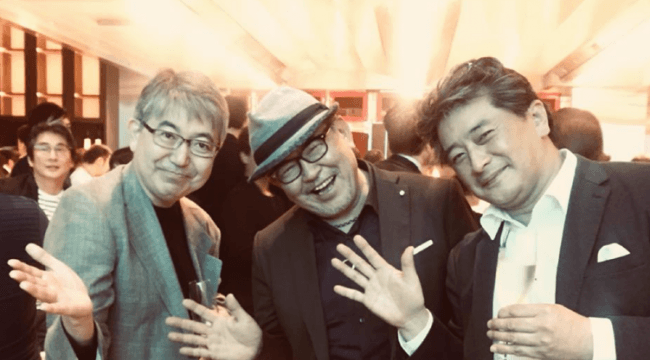 「ラ・フィナージュ」高良シェフと柏原会長、マッキー副会長