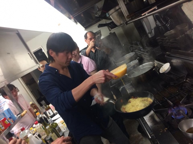 真剣に料理と対する「ラ・ブリアンツァ」奥野シェフ