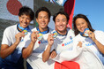 優勝!! ライフセービングジャパン オープン日本代表選手が、ライフセービングの世界選手権大会 LWC2024の「SERC競技」で初の快挙