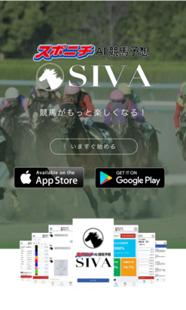 新時代の競馬予想 Aiによる競馬予想サービス スポニチai競馬予想 Siva サービス提供開始のお知らせ Cymesのプレスリリース