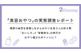【話題の“美容おやつ”の実態調査】おやつも成分買いの時代に?! 健康や美容を意識しておやつを買う人が約4割!美容で注目しているのは「ビタミンC」