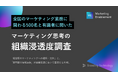 ブランディングテクノロジー、マーケティング思考の組織浸透度調査レポートを公開