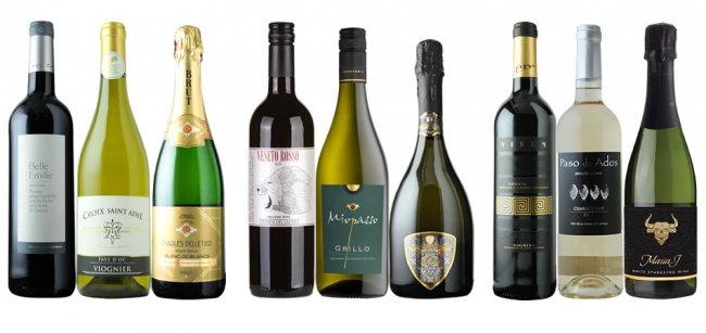 フランス・イタリア・スペイン3か国のワイン全9本の中から好きなワインが選べる