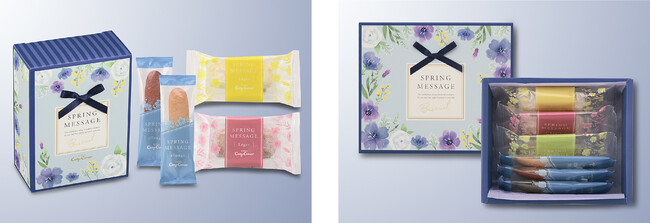 左:ビスキュイ(4袋 6個入) 右:ビスキュイ(6袋 9個入) 左:ビスキュイ(4袋 6個入) 右:ビスキュイ(6袋 9個入)