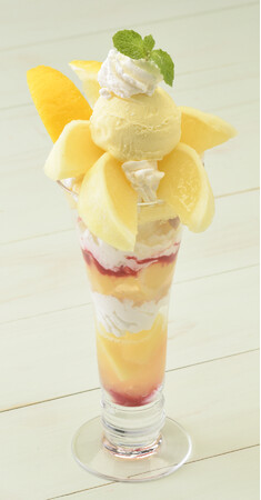 日向夏のパフェ